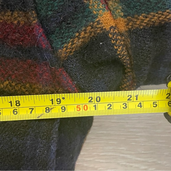 Vintage 90s Polo Ralph Lauren Wool Plaid sherling Lining Jacket made in USA - Picture 6 of 10